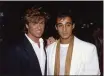  ?? PHOTO BY HULTON ARCHIVE — GETTY
IMAGES ?? Wham!'s George Michael, left, and Andrew Ridgeley star in “Wham!”