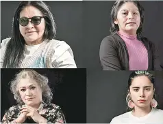  ?? ?? • La Fundación Carmen Sánchez documenta las víctimas de violencia ácida en el país.