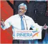  ?? FOTO: DPA ?? Der konservati­ve Ex-Präsident Chiles, Sebastián Piñera, stellt sich erneut zur Wahl.