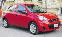  ?? LESLEY WIMBUSH/DRIVING ?? The Nissan Micra S is a roomy small car.