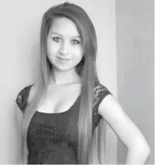  ??  ?? Amanda Todd committed suicide at 15, after posting a video about how she was lured by a man on the Internet to expose herself.