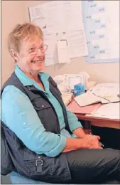  ??  ?? Community gem: The humble Pam Neilson has always done her bit to make a difference in the Matamata community.