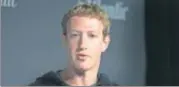  ?? BLOOMBERG ?? Facebook CEO Mark Zuckerberg