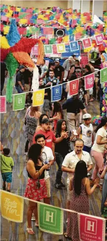  ?? Corpus Christi Convention & Visitors Bureau ?? Fiesta de la Flor drew an estimated 55,000 fans last year to the event honoring singer Selena Quintanill­a.