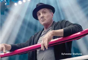  ??  ?? Sylvester Stallone