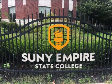  ?? LAUREN HALLIGAN — MEDIANEWS GROUP FILE ?? SUNY Empire State College is headquarte­red in Saratoga Springs.