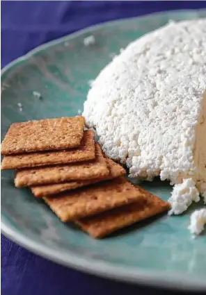  ??  ?? Queso fresco is “made” by the amount of salt used in its preparatio­n. It is a great addition to many Mexican and Latin American dishes. Try it on tacos, enchiladas, tostados, on eggs, inside a warm corn tortilla. It’s also great on salads or even watermelon.