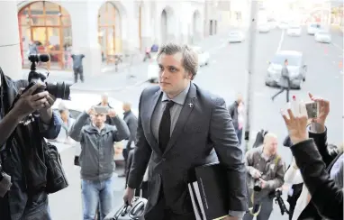  ?? PICTURE: HENK KRUGER ?? TRIAL RESUMES: Henri van Breda, 22, pleaded not guilty to axing his parents and brother to death, seriously injuring his sister Marli and defeating the ends of justice.