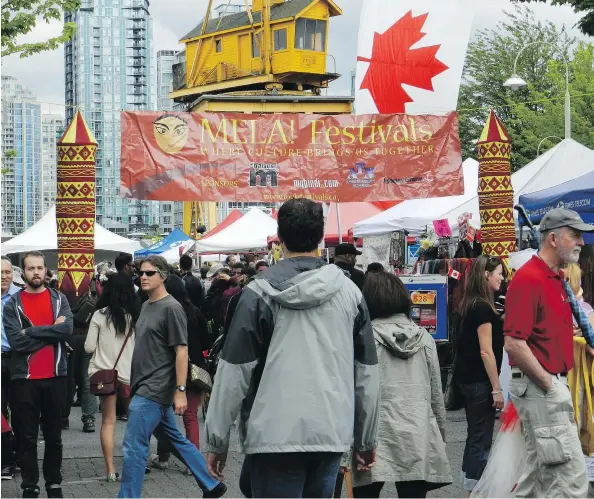  ??  ?? MELA! Festivals returns to Granville Island July 1-2.