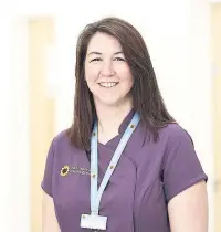  ??  ?? Sarah Dale is co-ordinator for East Cheshire Hospice @Home