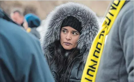  ?? JOJO WHILDEN THE CANADIAN PRESS ?? A new Netflix crime drama is tackling the issue of racial tensions resulting from police misconduct in the U.S. and it was created by a Canadian. Toronto-born writer-producer Sud, whose previous credits include the “The Killing,” says she came up with...