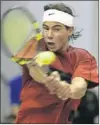  ??  ?? Nadal, en su debut en 2004.