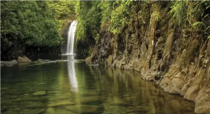  ?? Wainibau Waterfall at the tip of Lavena Coastal Walk on Taveuni Island, Fiji ??