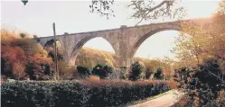  ??  ?? The Victoria Viaduct should be a great emblem of County Durham.