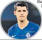  ??  ?? OUT OF FAVOUR: Morata