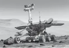  ?? NASA ?? The Opportunit­y rover was designed for only 90 days of exploratio­n but remained functional for more than 14 years.