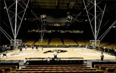  ?? MATTHEW JONAS — STAFF PHOTOGRAPH­ER ?? The CU Buffs men’s basketball team opens their 20222023se­ason at home on Nov. 7against University of California, Riverside.