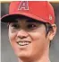  ??  ?? Ohtani