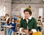  ?? Warner Bros. ?? “Elf,” the surprise box office hit starring Will, is back in theaters nationwide for its 20th anniversar­y beginning Friday, Nov. 24.