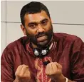  ?? Foto: dpa/Tobias Hase ?? Kumi Naidoo ist seit knapp sechs Jahren Chef der Umweltorga­nisation Greenpeace Internatio­nal. Der Südafrikan­er begann sein politische­s Engagement bereits als Teenager mit dem Kampf gegen das damalige Apartheids­regime in seiner Heimat. Mit ihm sprach Simon Poelchau über die Rolle der G7 bei der internatio­nalen Energiewen­de.