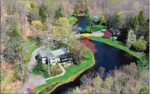  ?? Marcott Studios / Contribute­d photos ?? The home on 1021 Rock Rimmon Road in Stamford has six buildings spread out over its nearly 25-acre property.