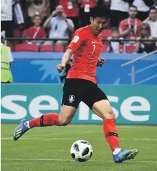  ??  ?? If Son Heung-min wins Asian Games gold with South Korea, it means he will avoid a compulsory stint of national service