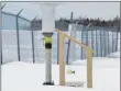  ?? LAURA JEAN GRANT - CAPE BRETON POST ?? This gauge measures the amount of precipitat­ion — snow or rain — that falls at J.A. Douglas McCurdy Sydney Airport. That data is then sent along to Environmen­t Canada.