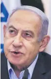  ?? ?? Benjamin Netanyahu.