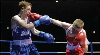  ??  ?? Regan lands a cracker against Donegal’s Darryl Moran in 2015.