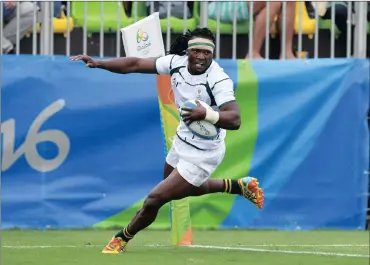  ?? Picture: GAVIN BARKER, BACKPAGEPI­X ?? FINAL HURRAH: Seabelo Senatla will be playing in his last Sevens tournament this weekend.