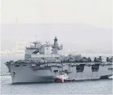  ??  ?? HMS Ocean is to be decommissi­oned.
