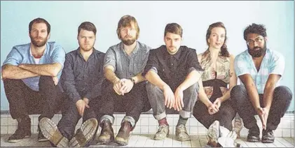  ?? FILE PHOTO ?? The members of Hey Rosetta! Have announced they’re calling it quits for a while.