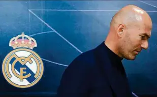  ?? APA ?? Zinedine Zidane kehrt Real Madrid bis auf Weiteres den Rücken