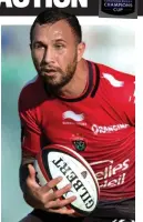  ??  ?? New face: Quade Cooper is set to make his European bow