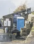  ?? ?? RURAL: A view of the shop near the Pennine Way