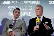  ??  ?? Hughie Fury promoter Frank Warren has had another go at Joseph Parker.