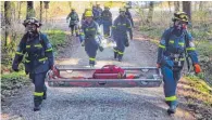  ?? FOTO: THW ?? Anstrengen­d war der Atemschutz-Lehrgang der THW-Helfer aus Lindau.