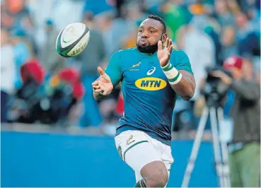  ?? /Marco Longari/AFP ?? Swansong: Tendai Mtawarira says helping the Springboks win the World Cup would be by a long way the highlight of his career that is likely to start winding down after the tournament in Japan.