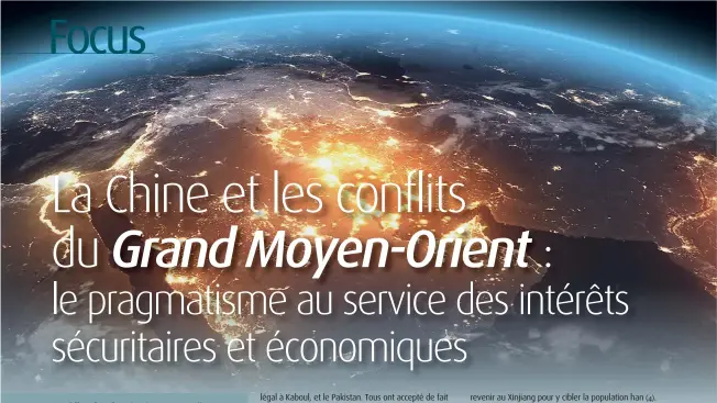  ??  ?? Par Didier Chaudet, chercheur associé à l’IFEAC (Institut français d’études sur l’Asie centrale), directeur de la publicatio­n du CAPE (Centre d’analyse de la politique étrangère) et chercheur non-résident à l’IPRI (Islamabad Policy Research Institute).