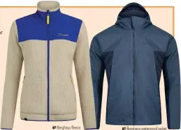  ??  ?? —Berghaus waterproof jacket