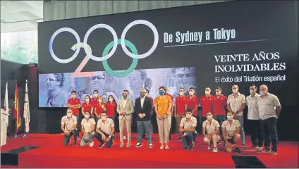  ?? FOTO: EFE ?? El acto tuvo lugar ayer en la sede del Comité Olímpico Español (COE)