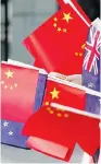  ?? MARTY MELVILLE / GETTY IMAGES ?? A recent burglary at the home of a university professor could threaten relations between China and New Zealand.