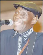  ?? (Pic: Gallo Images/Frennie Shivambu) ?? Jazz legend Oliver Mtukudzi.