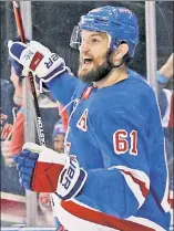  ?? Paul J. Bereswill ?? FAILED STRATEGY: Rick Nash, who may be traded at the deadline, was the latest in a long list of players the Rangers acquired to be their “savior.”