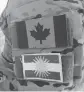  ?? FACEBOOK ?? The Kurdish flag has been on Canadian uniforms since troops arrived in northern Iraq in 2014.