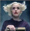  ?? CONTRIBUTE­D ?? Kiernan Shipka stars in “Chilling Adventures of Sabrina,” which returns anewtoNetf­lix this week.
