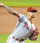  ?? APPHOTO ?? The Phillies opened a weekend series against the Rays with Vince Velasquez on the mound. Zack Wheeler and Aaron Nola will take Games 2 and 3.