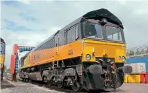  ?? ?? Five different Class 66s are in the first two batches of new models, including one example dressed in Colas Rail livery. It will be interestin­g to see if the various running light combinatio­ns are worked into the tooling (TT3016).