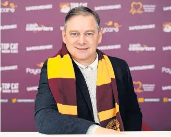  ??  ?? Back in the game
Motherwell boss Eddie Wolecki Black is delighted to have a return date for SWFL1