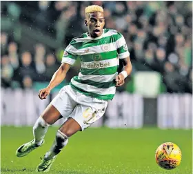  ??  ?? Lack of action: Charly Musonda has started just two league games for Celtic